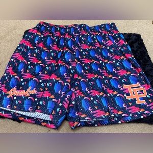 Inaka Graphic Mesh Shorts